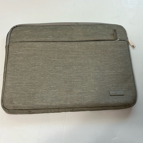 Lacdo Tablet Case 14” x 10” Padded Fabric Sleeve Zip Top iPad Bag - Picture 1 of 10